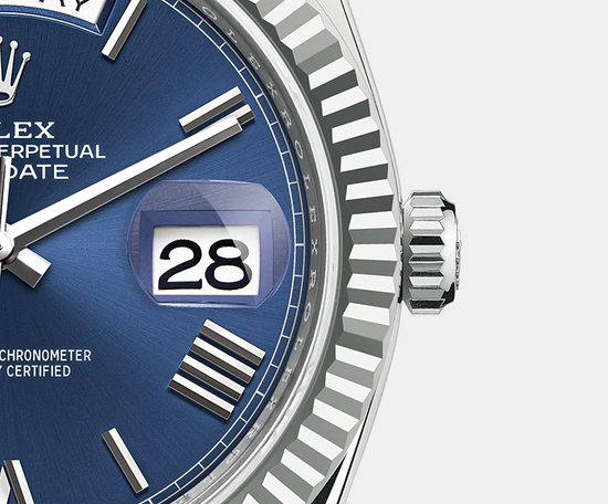 Rolex Replica Watch Day-Date, 40mm, Platinum, 228236-0007