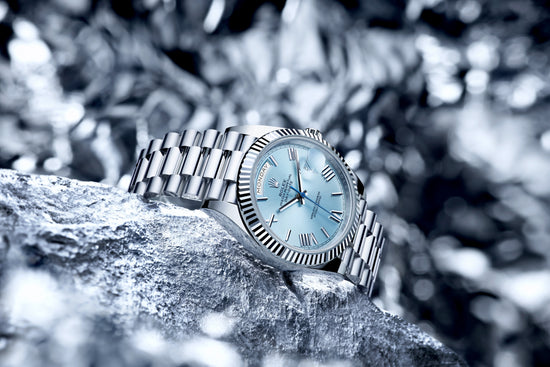 Rolex Replica Watch Day-Date 40mm, Platinum, 228236-0012