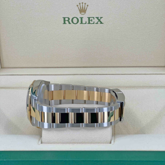 Rolex Replica Watch Explorer 36mm, Stainless Steel and 18k Yellow Gold, 124273