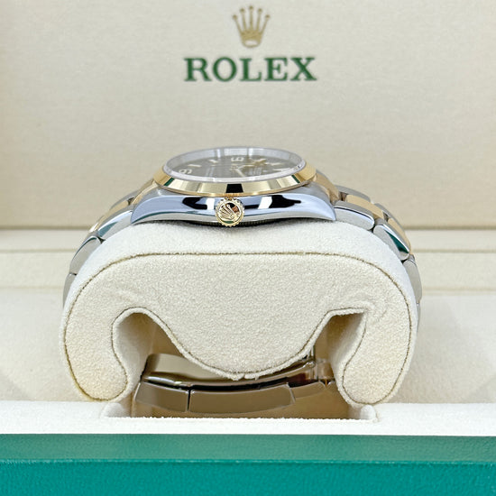 Rolex Replica Watch Explorer 36mm, Stainless Steel and 18k Yellow Gold, 124273