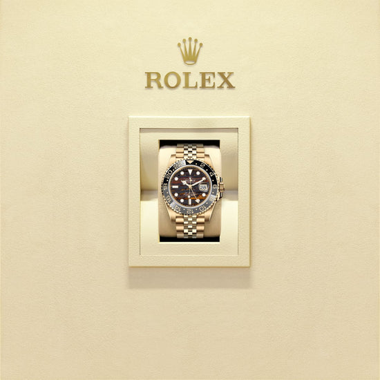 Rolex Replica Watch GMT-Master II, 18k Yellow Gold, 40mm, 126718grnr-0002