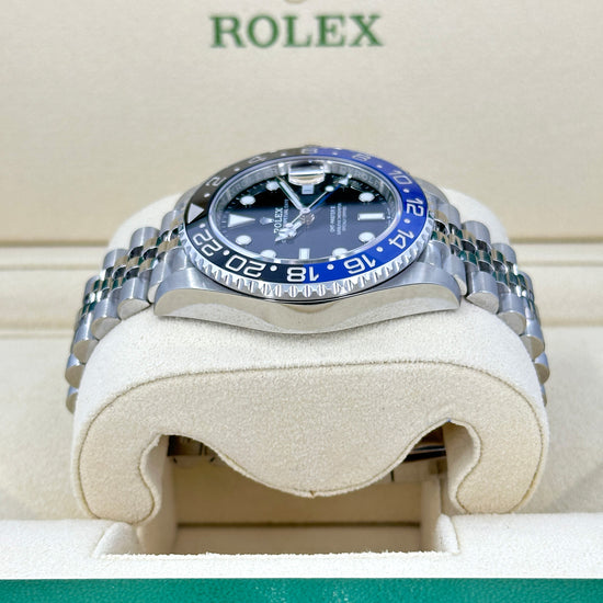 Rolex Replica Watch GMT-Master II, BATGIRL, Stainless Steel, 40mm, 126710BLNR-0002