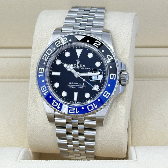 Rolex Replica Watch GMT-Master II, BATGIRL, Stainless Steel, 40mm, 126710BLNR-0002