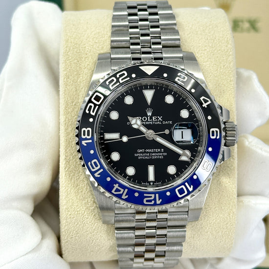 Rolex Replica Watch GMT-Master II, BATGIRL, Stainless Steel, 40mm, 126710BLNR-0002