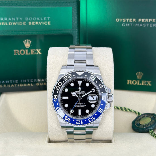 Rolex Replica Watch GMT-Master II, BATMAN, Stainless steel, 40mm, 126710blnr