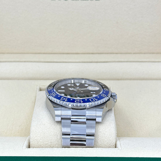 Rolex Replica Watch GMT-Master II, BATMAN, Stainless steel, 40mm, 126710blnr