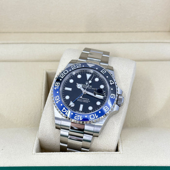 Rolex Replica Watch GMT-Master II, BATMAN, Stainless steel, 40mm, 126710blnr