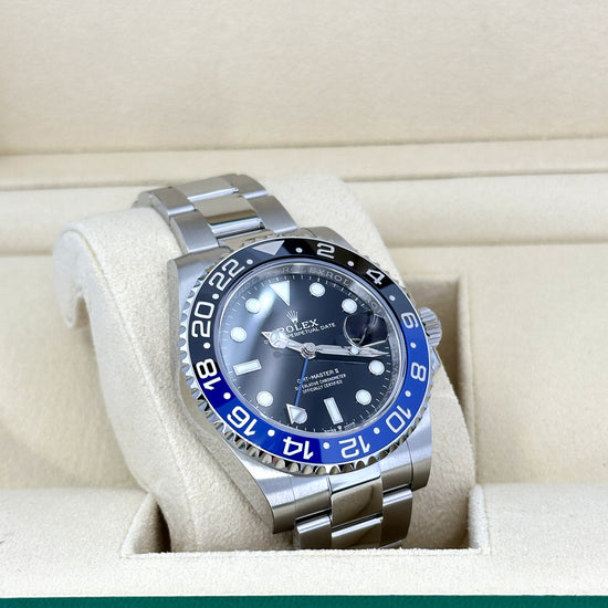 Rolex Replica Watch GMT-Master II, BATMAN, Stainless steel, 40mm, 126710blnr