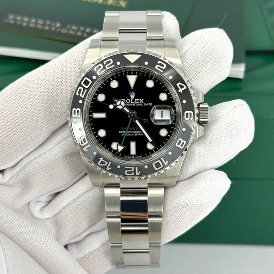 Rolex Replica Watch GMT-Master II,  Bruce Wayne, Black, Oyster, 126710grnr-0004
