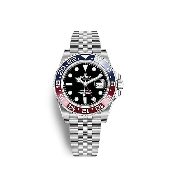 Rolex Replica Watch GMT-Master II Oystersteel 126710BLRO-0001