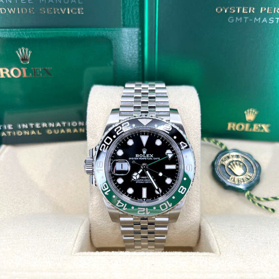 Rolex Replica Watch, GMT-Master II Sprite, Oystersteel, Black, 40mm, Jubilee, 126720vtnr-0002