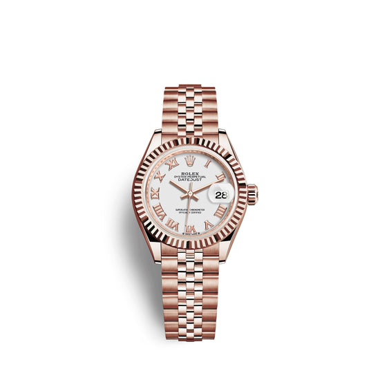 Rolex Replica Watch Lady-Datejust 28, 18k Everose Gold, 279175-0022