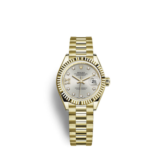 Rolex Replica Watch Lady-Datejust 28, 18k Yellow Gold, 279178-0002