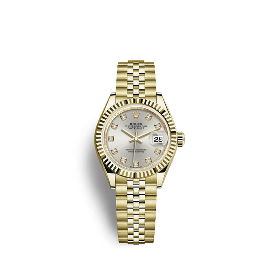 Rolex Replica Watch Lady-Datejust 28, 18k Yellow Gold, 279178-0016