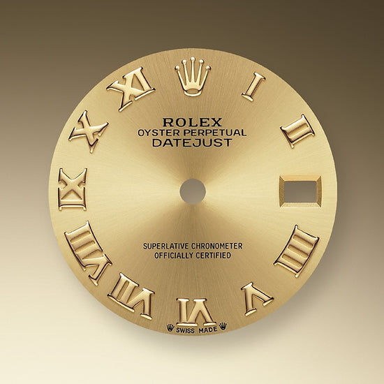 Rolex Replica Watch Lady-Datejust 28, 18kt Yellow Gold and diamonds, 279138RBR-0021