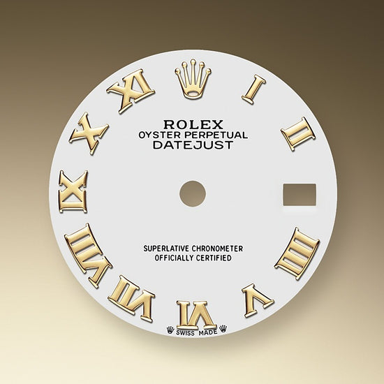 Rolex Replica Watch Lady-Datejust 28, 18kt Yellow Gold and diamonds, 279138RBR-0031