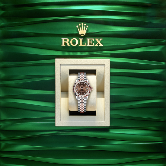 Rolex Replica Watch Lady-Datejust 28, Oystersteel and 18k Everose Gold, 279171-0003