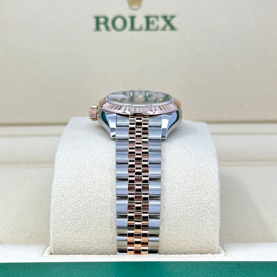 Rolex Replica Watch Lady-Datejust 28, Oystersteel and 18k Everose Gold, 279171-0007