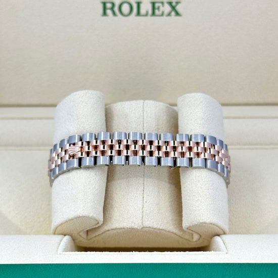 Rolex Replica Watch Lady-Datejust 28, Oystersteel and 18k Everose Gold, 279171-0007