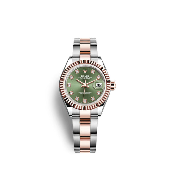 Rolex Replica Watch Lady-Datejust 28, Oystersteel and 18k Everose Gold, 279171-0008