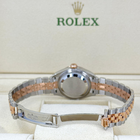 Rolex Replica Watch Lady-Datejust 28, Oystersteel and 18k Everose Gold, 279171-0009