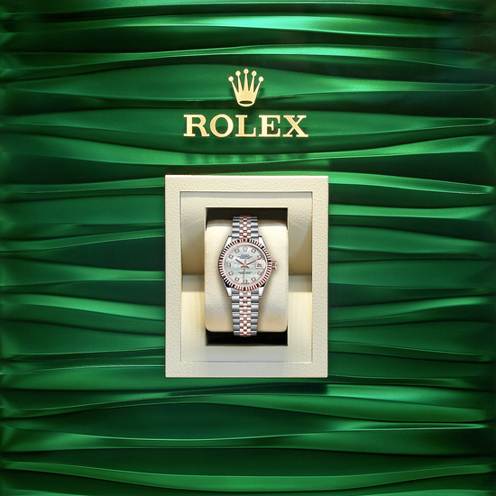 Rolex Replica Watch Lady-Datejust 28, Oystersteel and 18k Everose Gold, 279171-0013