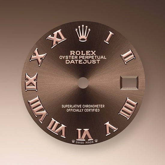 Rolex Replica Watch Lady-Datejust 28, Oystersteel and 18k Everose Gold, 279381RBR-0010