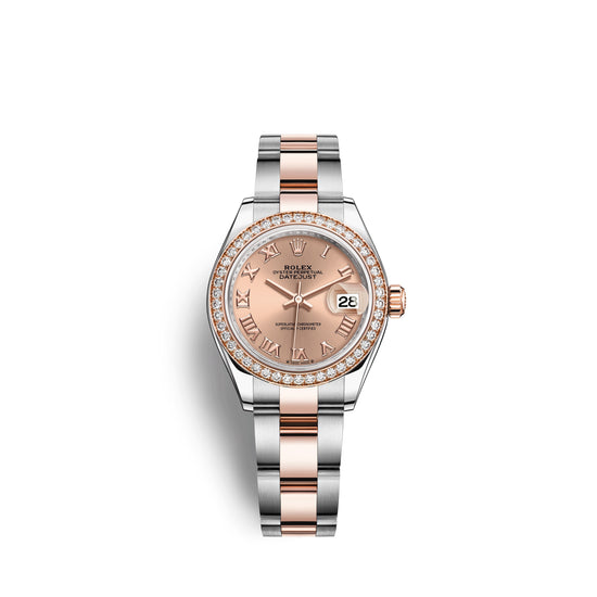 Rolex Replica Watch Lady-Datejust 28, Oystersteel and 18k Everose Gold, 279381RBR-0026