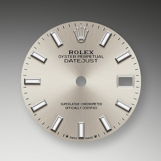 Rolex Replica Watch Lady-Datejust 28, Oystersteel and 18k White Gold, 279174-0005