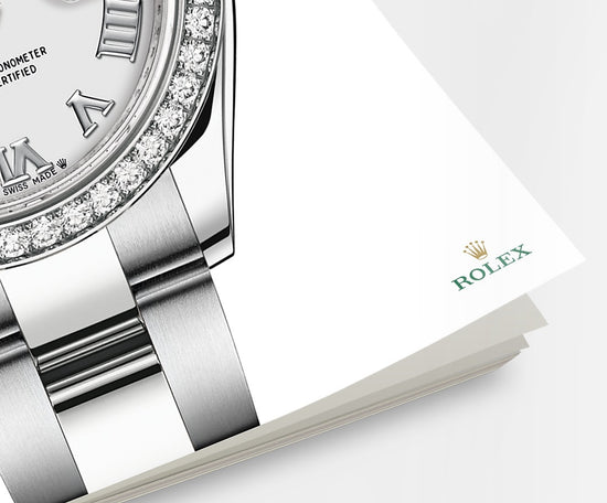 Rolex Replica Watch Lady-Datejust 28, Oystersteel and 18k White Gold, 279384RBR-0020