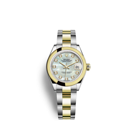 Rolex Replica Watch Lady-Datejust 28, Oystersteel and 18k Yellow Gold, 279163-0014