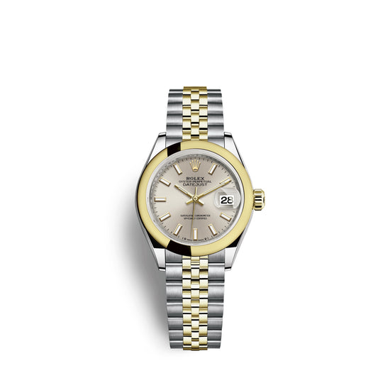 Rolex Replica Watch Lady-Datejust 28, Oystersteel and 18k Yellow Gold, 279163-0019