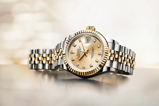 Rolex Replica Watch Lady-Datejust 28, Oystersteel and 18k Yellow Gold, 279173-0011