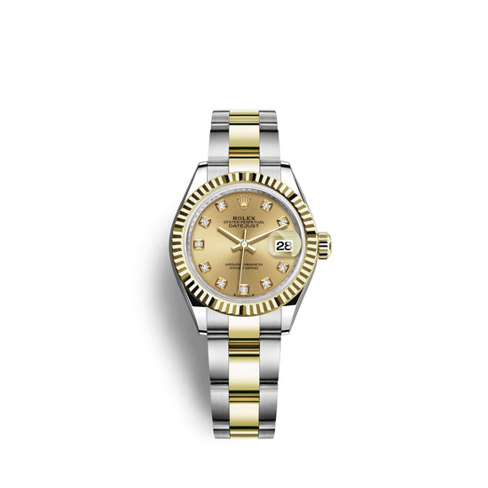 Rolex Replica Watch Lady-Datejust 28, Oystersteel and 18k Yellow Gold, 279173-0012