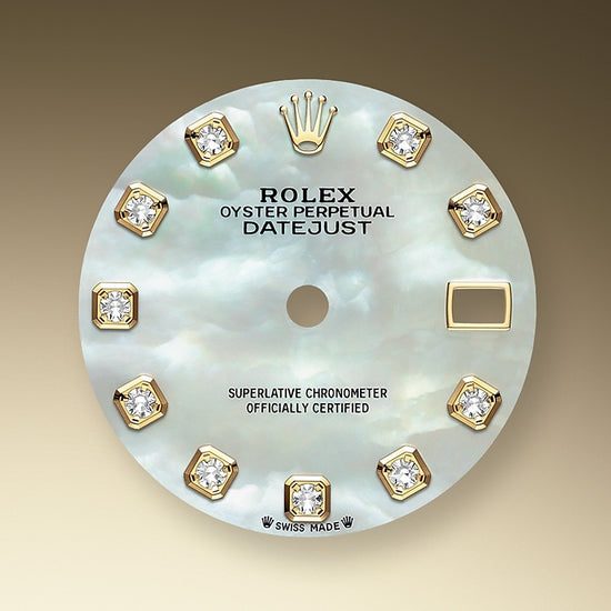 Rolex Replica Watch Lady-Datejust 28, Oystersteel and 18k Yellow Gold, 279173-0013