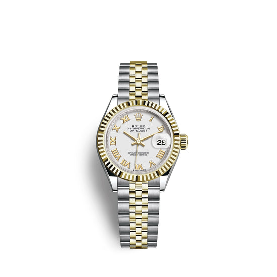 Rolex Replica Watch Lady-Datejust 28, Oystersteel and 18k Yellow Gold, 279173-0023