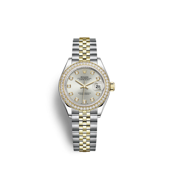 Rolex Replica Watch Lady-Datejust 28, Oystersteel and 18k Yellow Gold, 279383RBR-0007