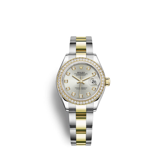 Rolex Replica Watch Lady-Datejust 28, Oystersteel and 18k Yellow Gold, 279383RBR-0008