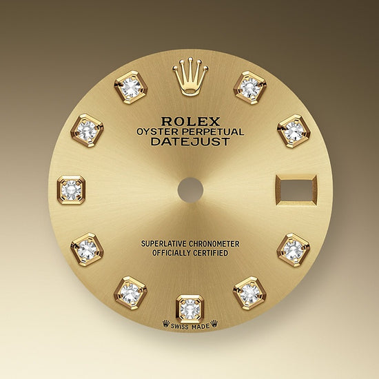 Rolex Replica Watch Lady-Datejust 28, Oystersteel and 18k Yellow Gold, 279383RBR-0012