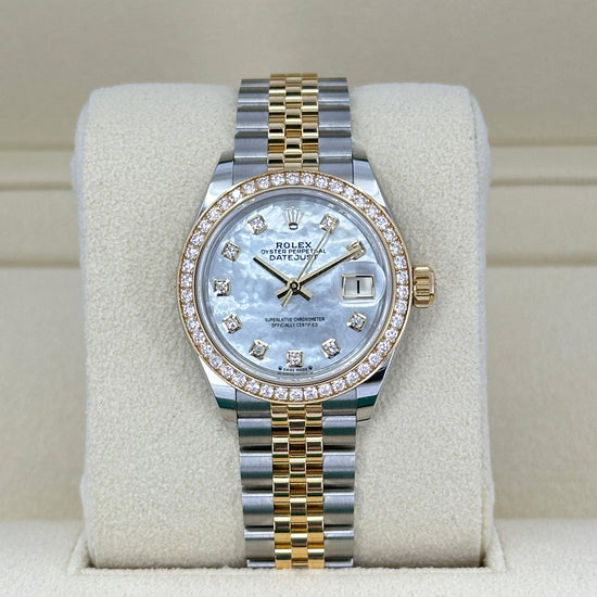 Rolex Replica Watch Lady-Datejust 28, Oystersteel and 18k Yellow Gold, 279383RBR-0019