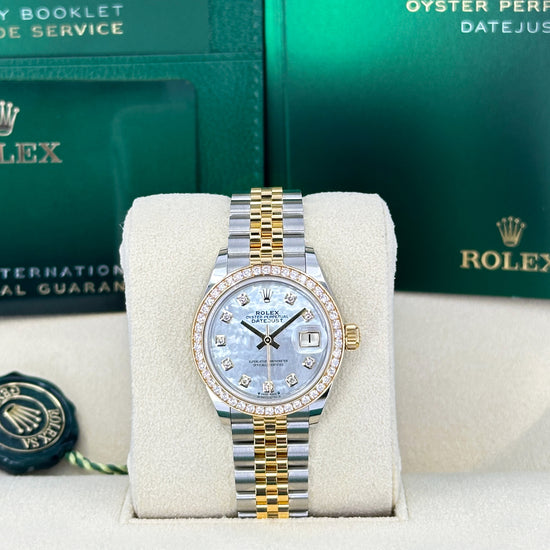 Rolex Replica Watch Lady-Datejust 28, Oystersteel and 18k Yellow Gold, 279383RBR-0019