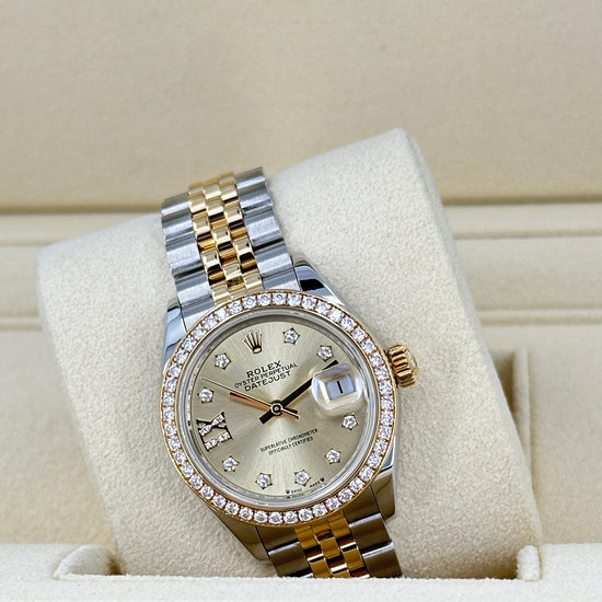 Rolex Replica Watch Lady-Datejust 28, Oystersteel and 18k Yellow Gold, 279383RBR-0021