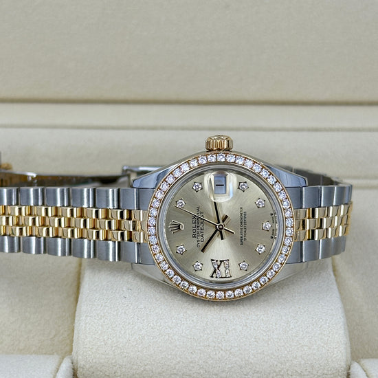 Rolex Replica Watch Lady-Datejust 28, Oystersteel and 18k Yellow Gold, 279383RBR-0021