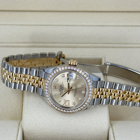 Rolex Replica Watch Lady-Datejust 28, Oystersteel and 18k Yellow Gold, 279383RBR-0021