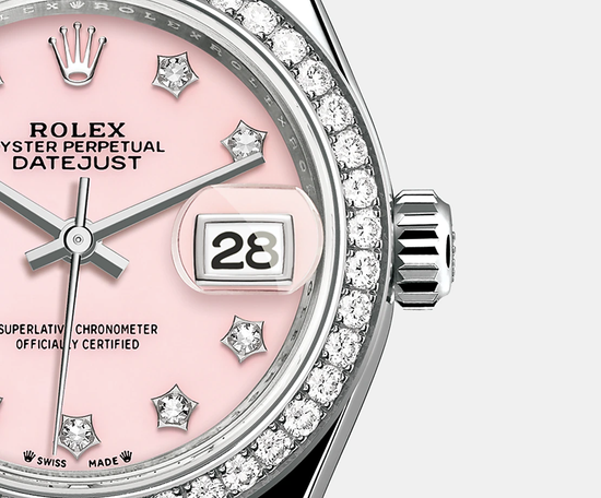 Rolex Replica Watch Lady-Datejust 28mm, 18k White Gold, 279139rbr-0002