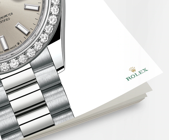 Rolex Replica Watch Lady-Datejust 28mm, 18k White Gold, 279139rbr-0006