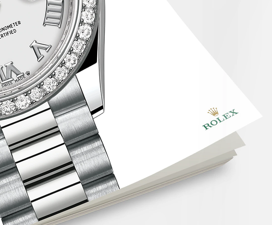Rolex Replica Watch Lady-Datejust 28mm, 18k White Gold, 279139rbr-0013