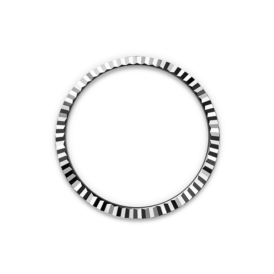 Rolex Replica Watch Land-Dweller 36, Oystersteel and 18k White Gold, Intense white dial, Fluted Flat Jubilee, 127234-0001