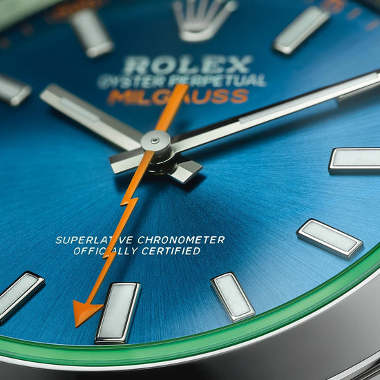 Rolex Replica Watch Milgauss 40 Oystersteel 116400GV-0002
