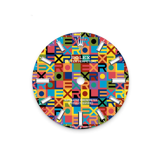 Rolex Replica Watch Oyster Perpetual 31, Oystersteel, 31mm, Multicoloured Jubilee motif dial, Domed Oyster, 277200-0019